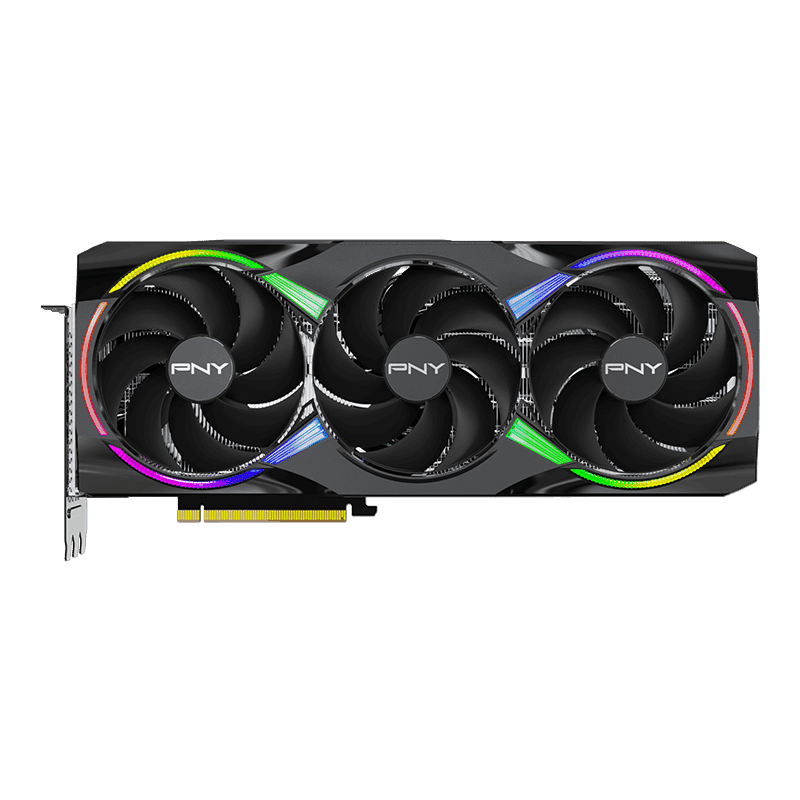 PNY GeForce RTX 5070 Ti EPIC-X RGB Triple Fan Plus 16GB GDDR7 Black image