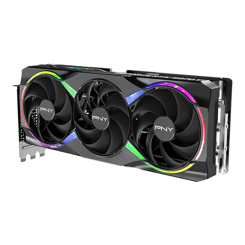 PNY GeForce RTX 5070 Ti EPIC-X RGB Triple Fan Plus 16GB GDDR7 Black image