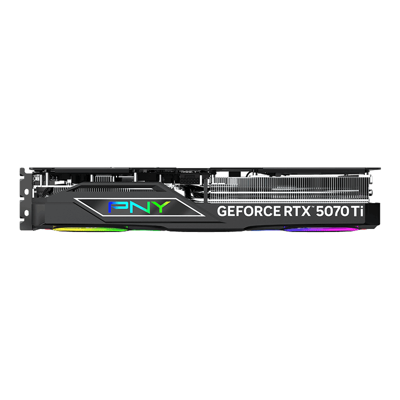PNY GeForce RTX 5070 Ti EPIC-X RGB Triple Fan Plus 16GB GDDR7 Black image