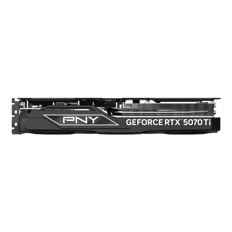 PNY Triple Fan Plus GeForce RTX 5070 Ti 16GB GDDR7 Black image