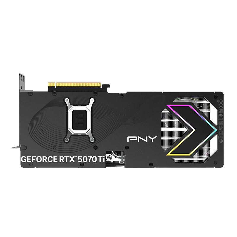 PNY GeForce RTX 5070 Ti EPIC-X RGB Triple Fan Plus 16GB GDDR7 Black image
