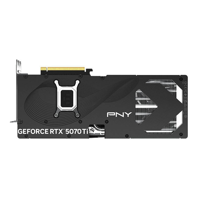 PNY Triple Fan Plus GeForce RTX 5070 Ti 16GB GDDR7 Black image