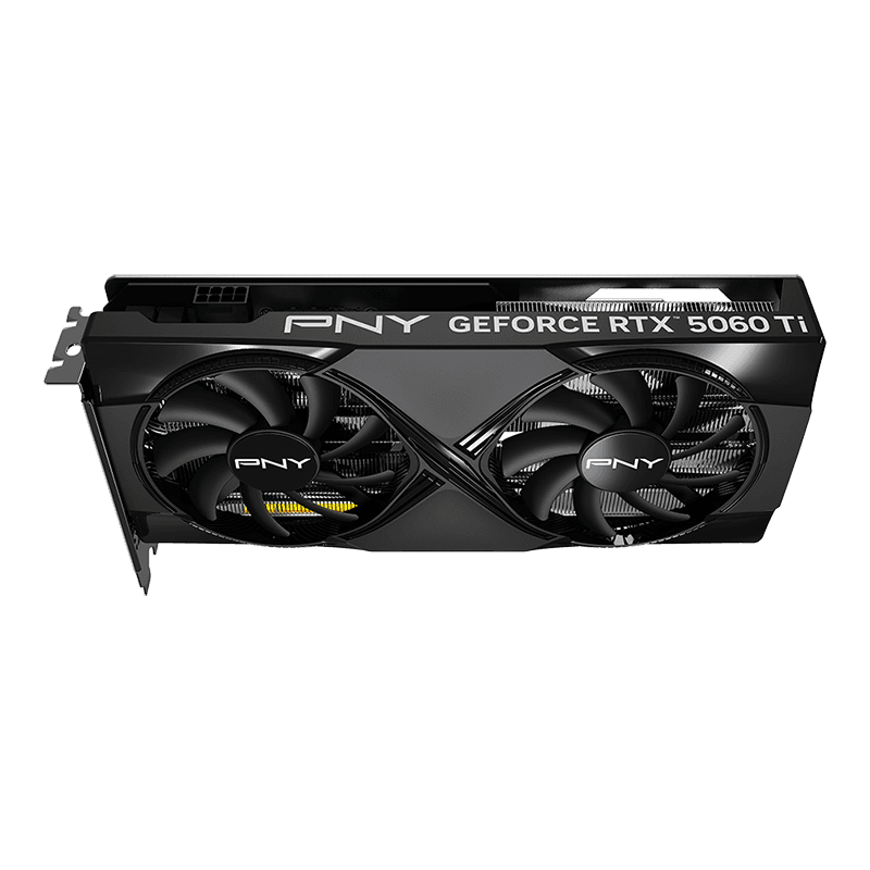 PNY Dual Fan GeForce RTX 5060 Ti 8GB GDDR7 Black image