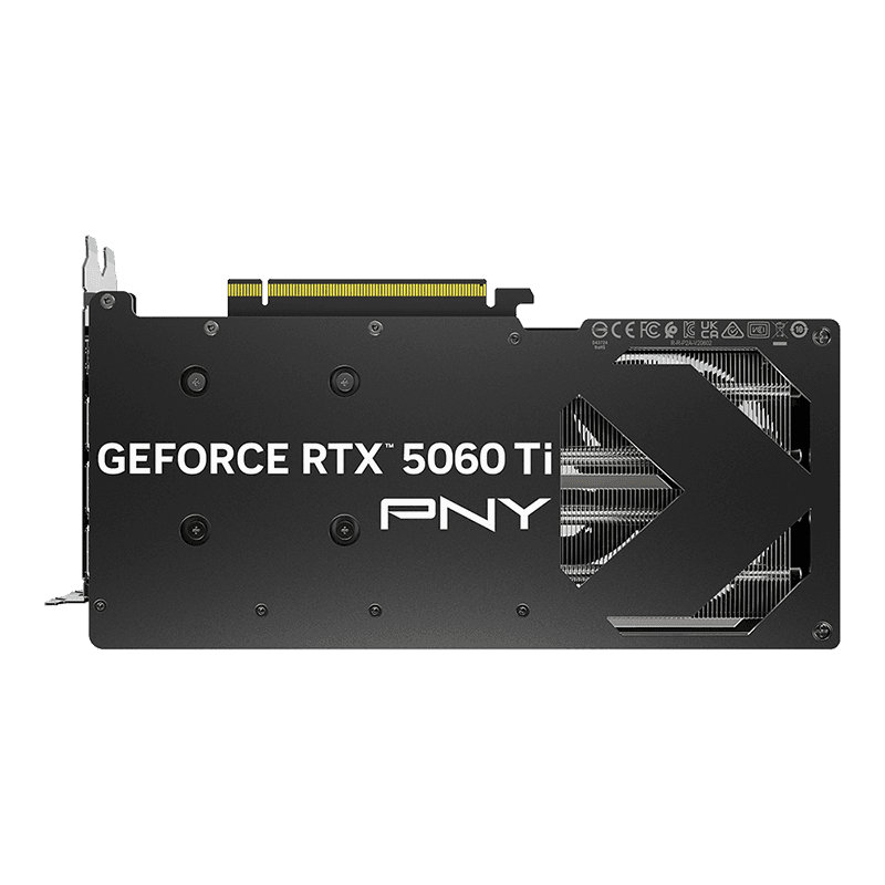 PNY Dual Fan GeForce RTX 5060 Ti 8GB GDDR7 Black image