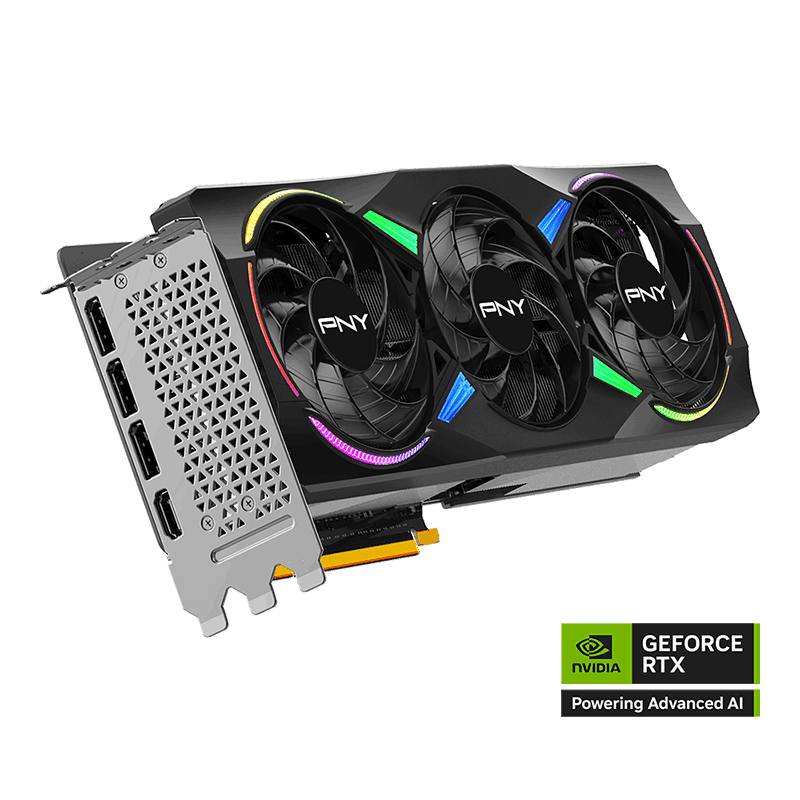 PNY GeForce RTX 5070 Ti ARGB EPIC-X RGB 16GB GDDR7 Black image