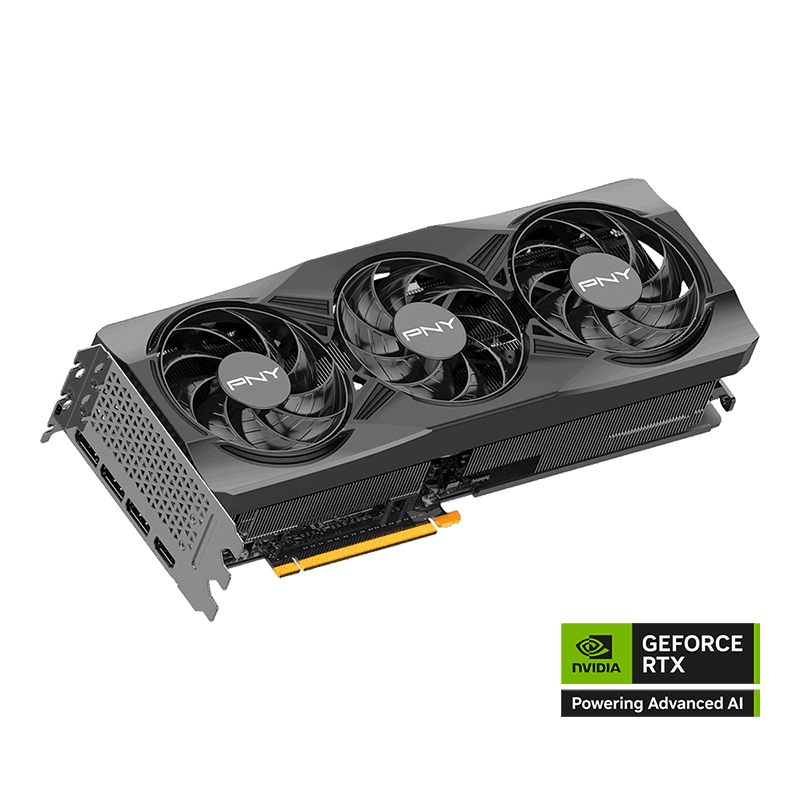 PNY OC GeForce RTX 5070 Ti 16GB GDDR7 Black image