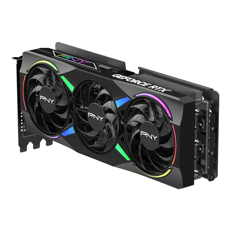 PNY ARGB EPIC-X RGB OC GeForce RTX 5070 Ti 16GB GDDR7 Black image
