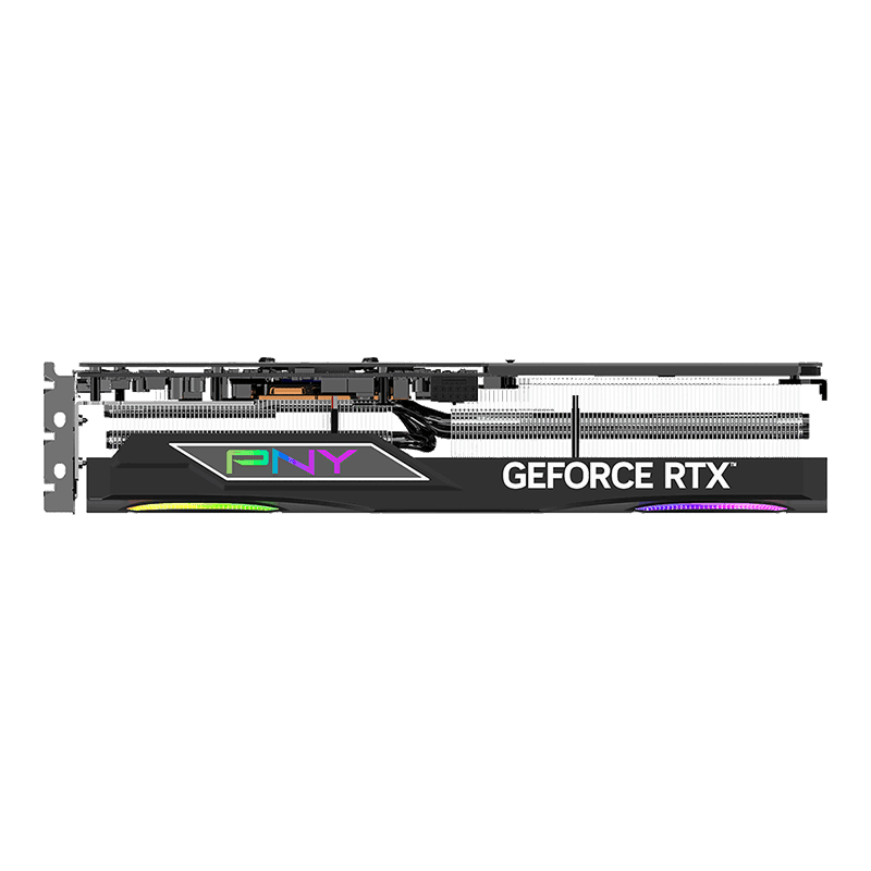 PNY ARGB EPIC-X RGB OC GeForce RTX 5070 Ti 16GB GDDR7 Black image