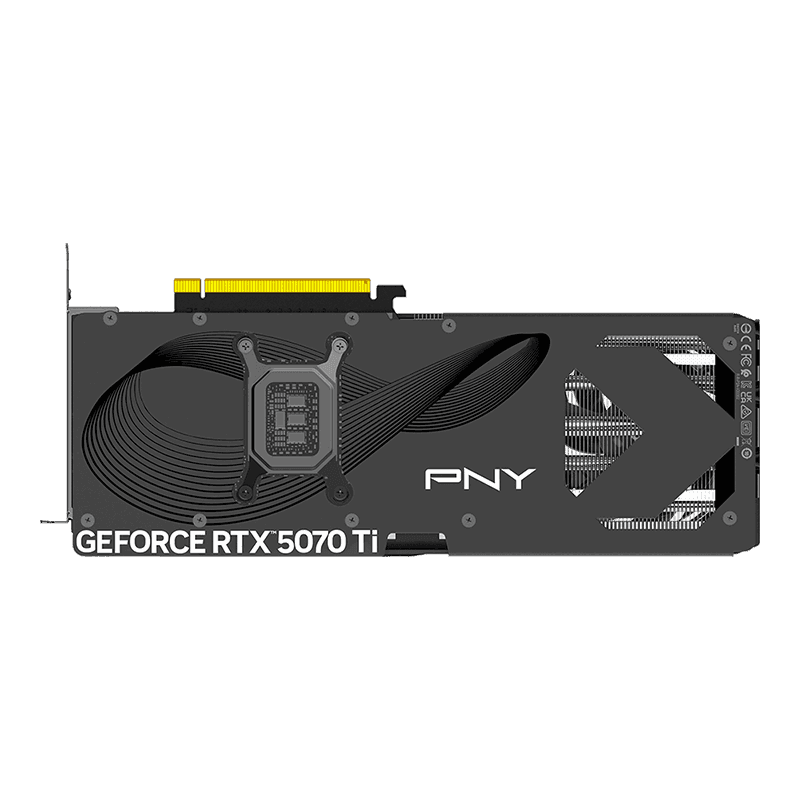 PNY OC GeForce RTX 5070 Ti 16GB GDDR7 Black image