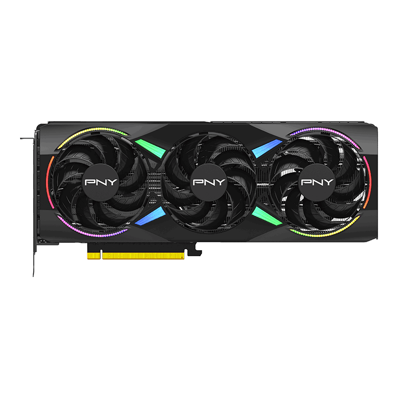 PNY GeForce RTX 5070 ARGB EPIC-X RGB 12GB GDDR7 Black image