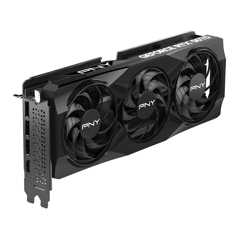 PNY OC GeForce RTX 5070 12GB GDDR7 Black image