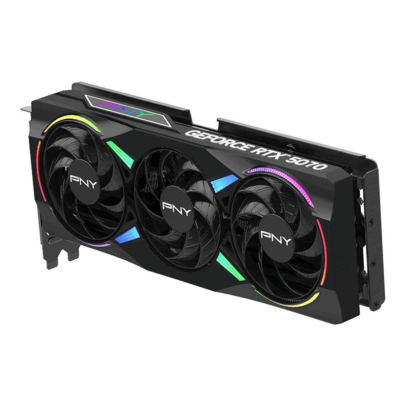 PNY GeForce RTX 5070 ARGB EPIC-X RGB 12GB GDDR7 Black image