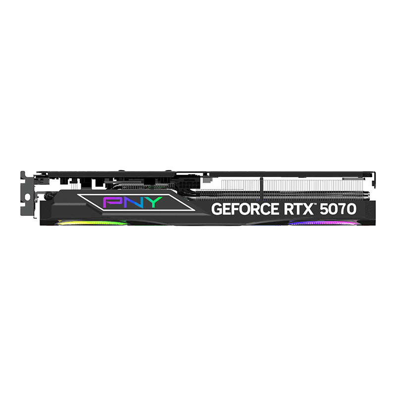 PNY GeForce RTX 5070 ARGB EPIC-X RGB 12GB GDDR7 Black image