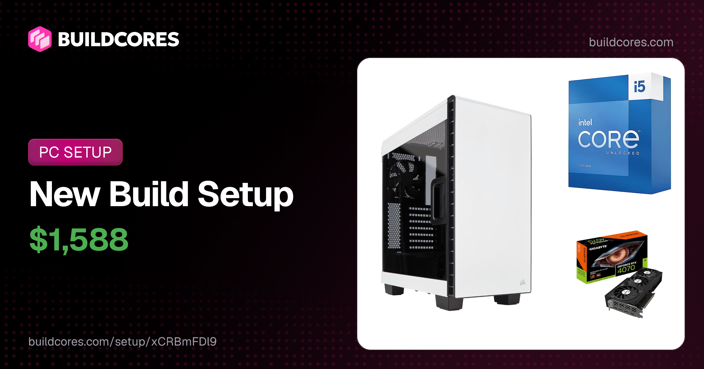 BuildCores PC Build: New Build | BuildCores