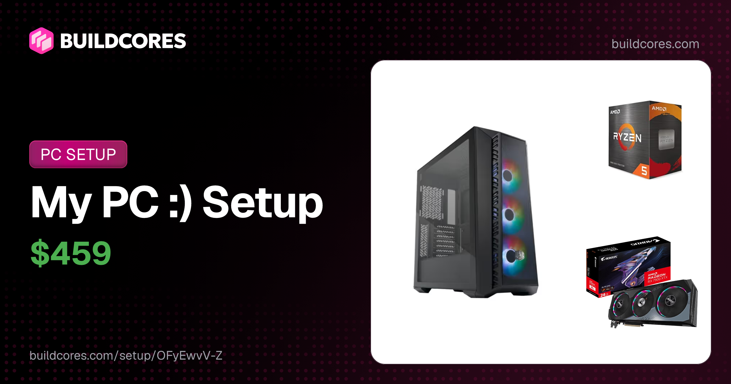 BuildCores PC Build: My PC :) | BuildCores