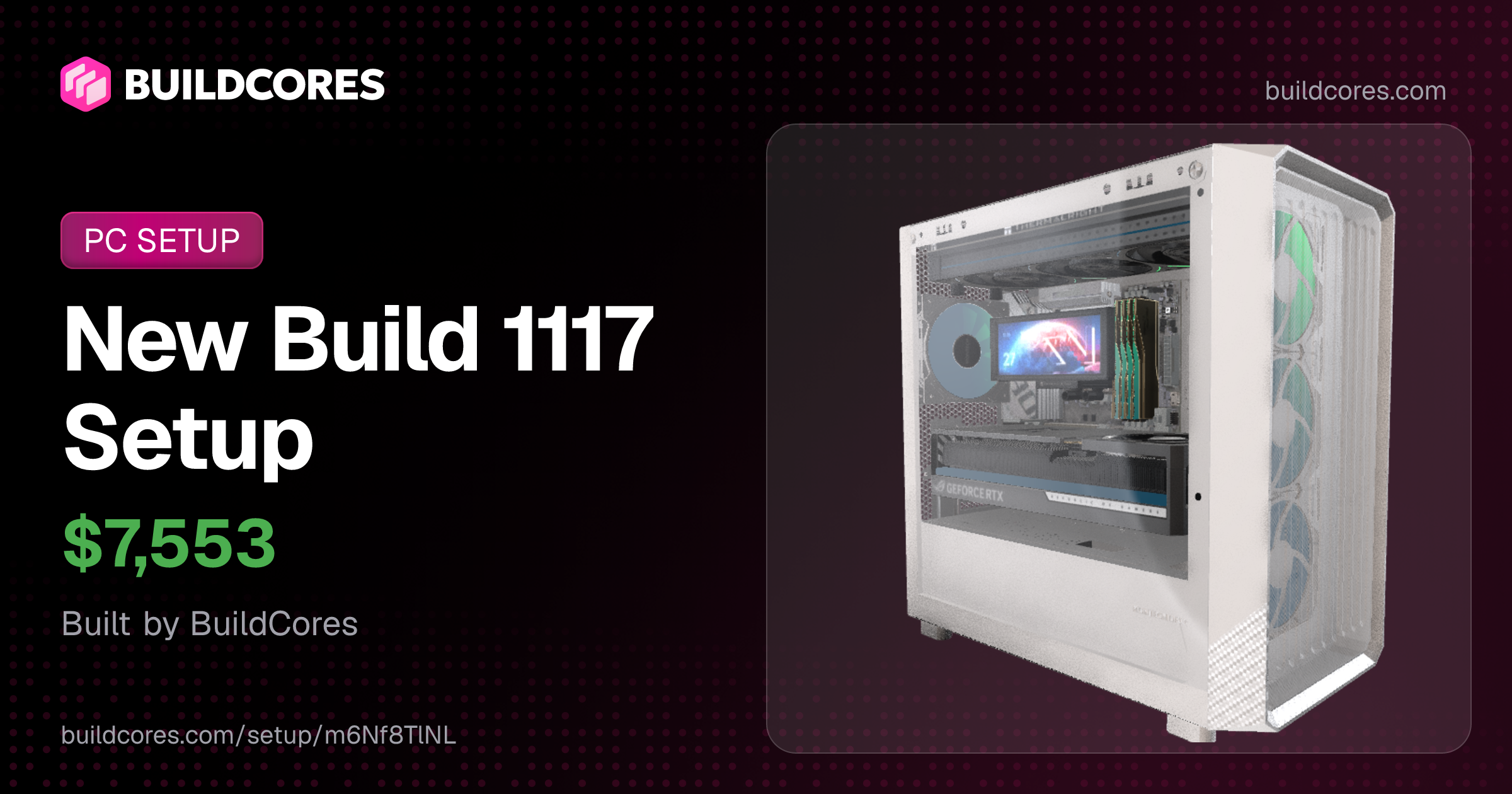 BuildCores PC Build: New Build 1117 | BuildCores