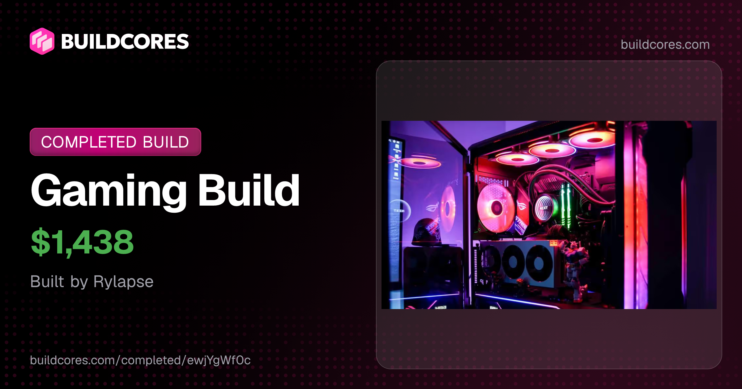 Gaming Build | BuildCores | BuildCores