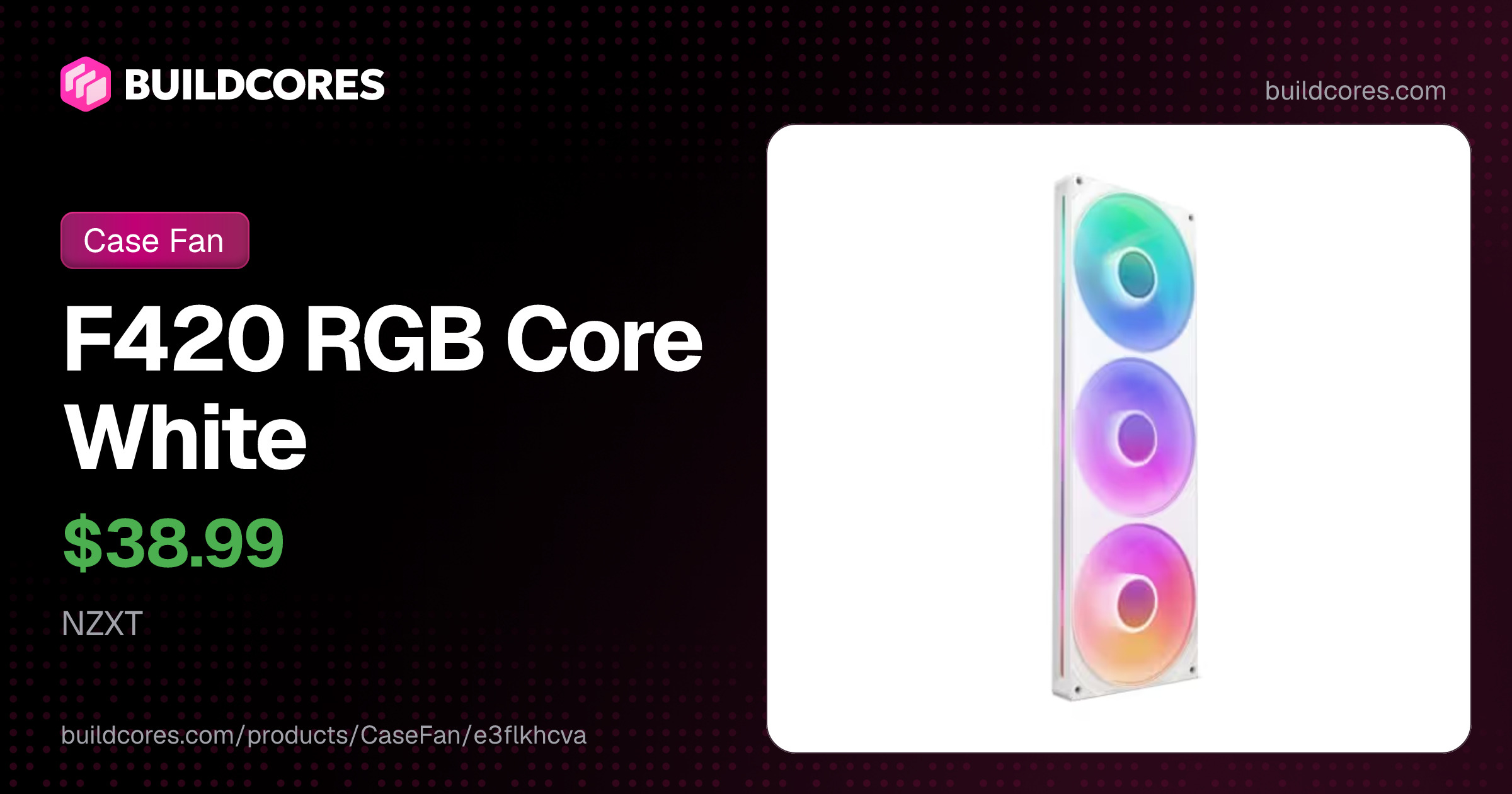 F420 RGB Core White | BuildCores