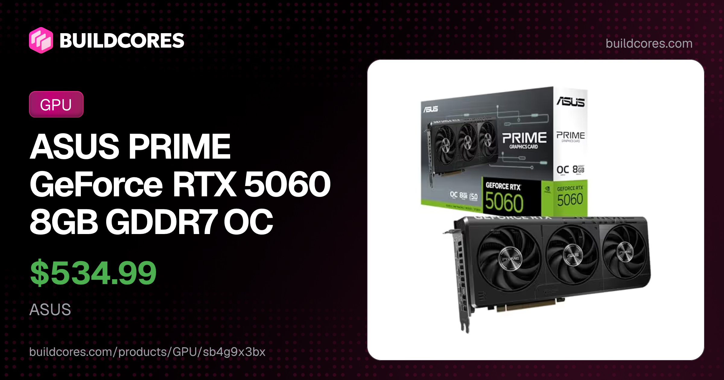 GPU Details | BuildCores