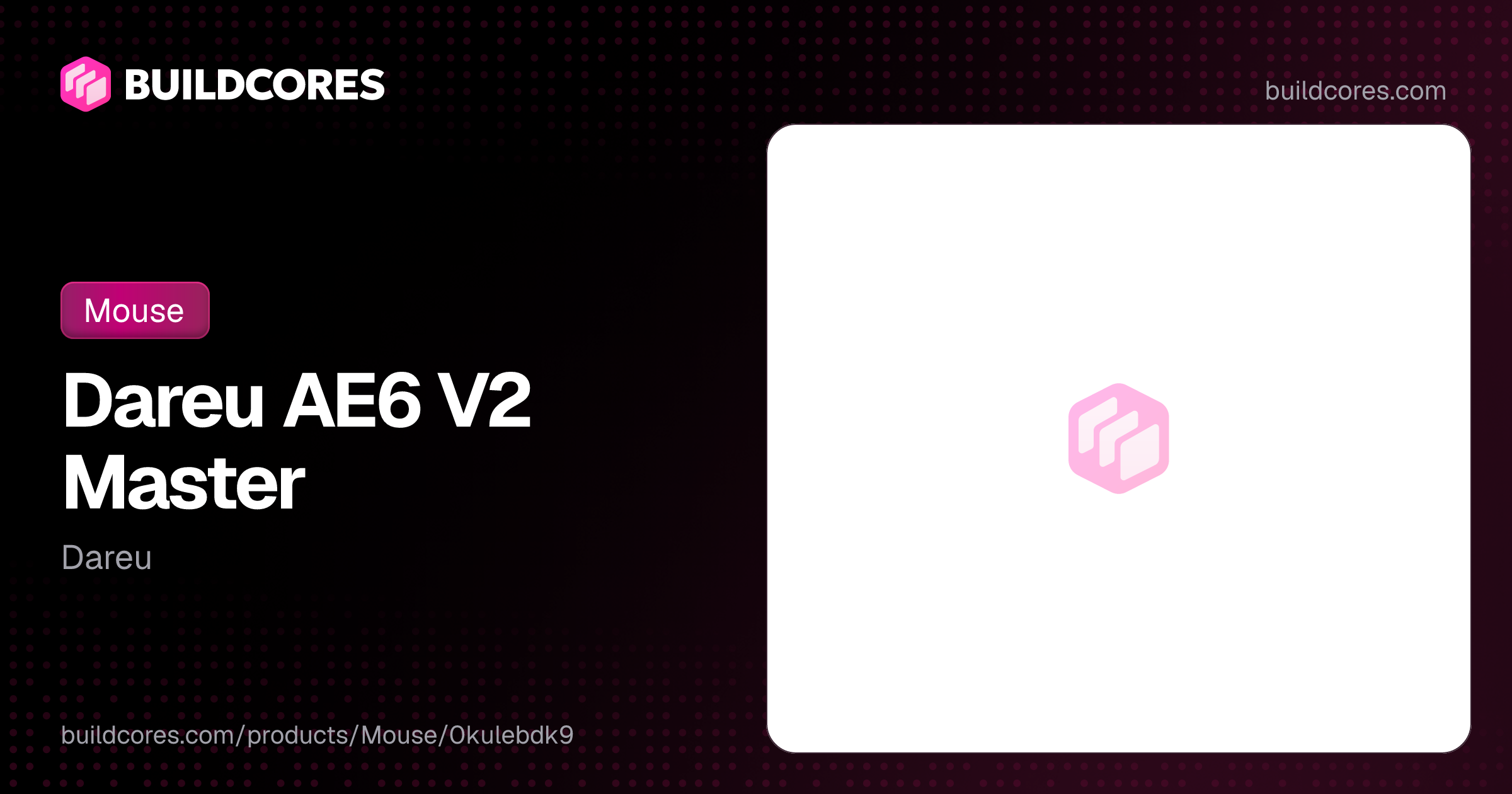 Dareu AE6 V2 Master | BuildCores