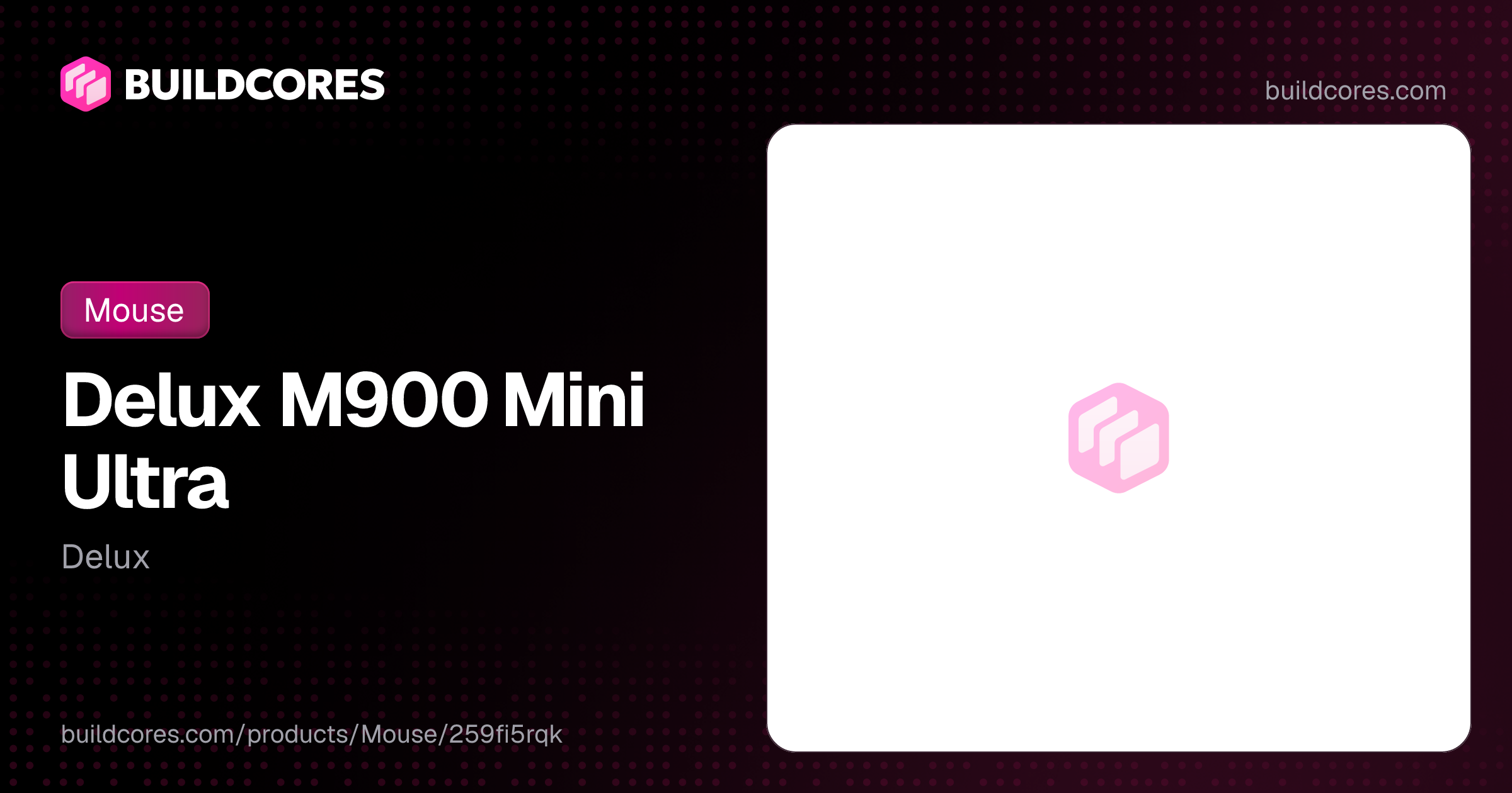 Delux M900 Mini Ultra | BuildCores