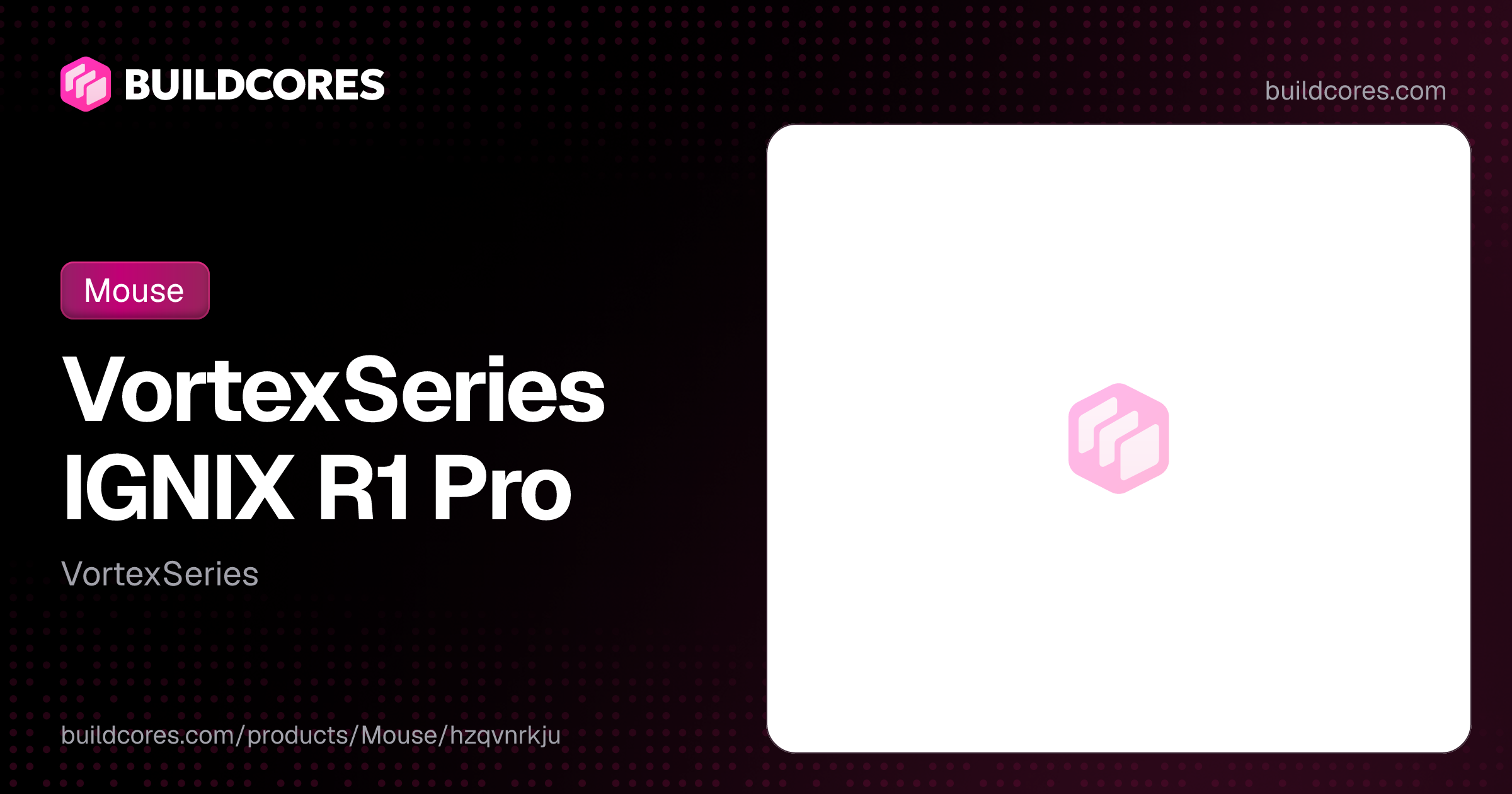 VortexSeries IGNIX R1 Pro | BuildCores