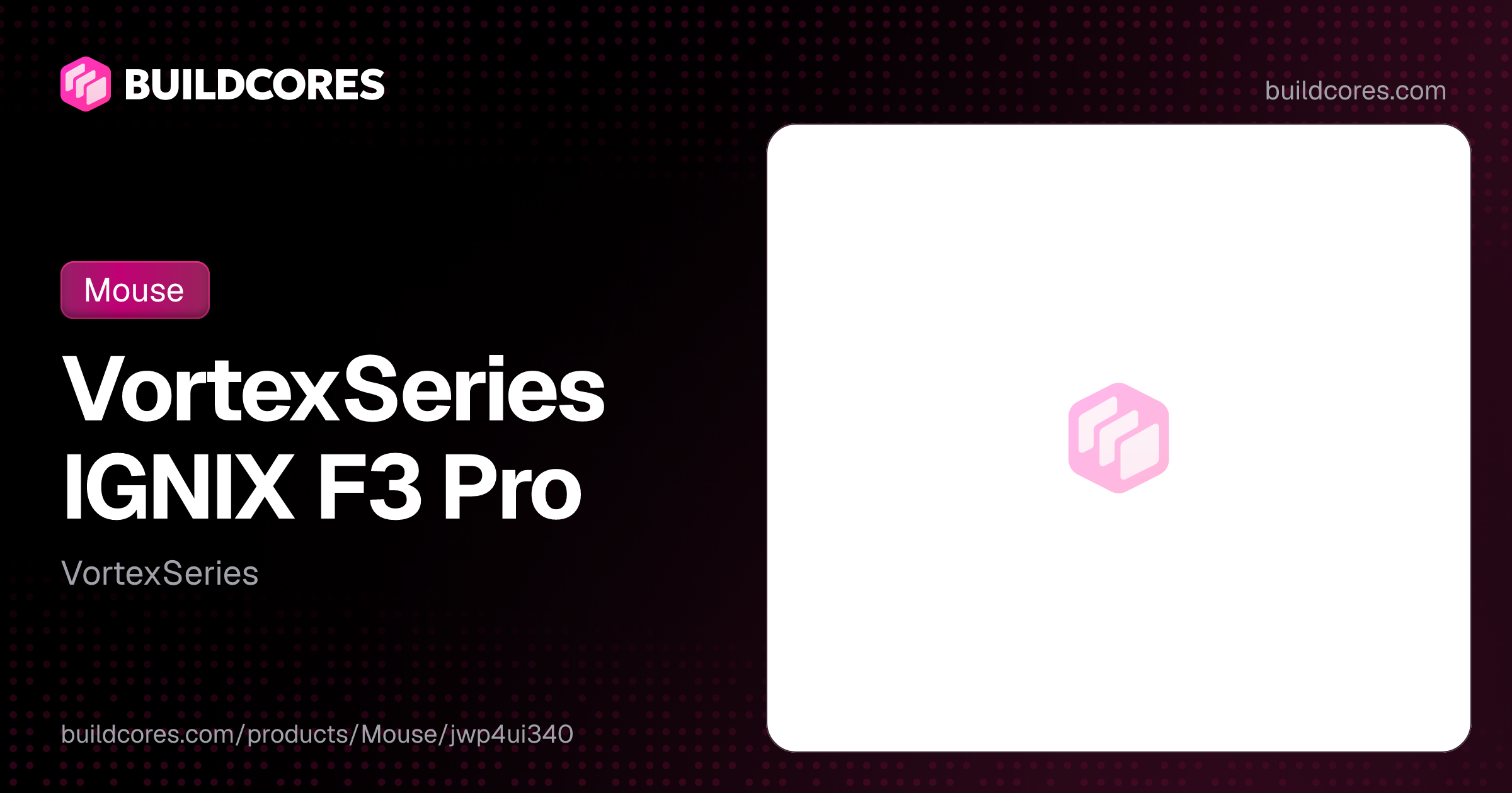 VortexSeries IGNIX F3 Pro | BuildCores
