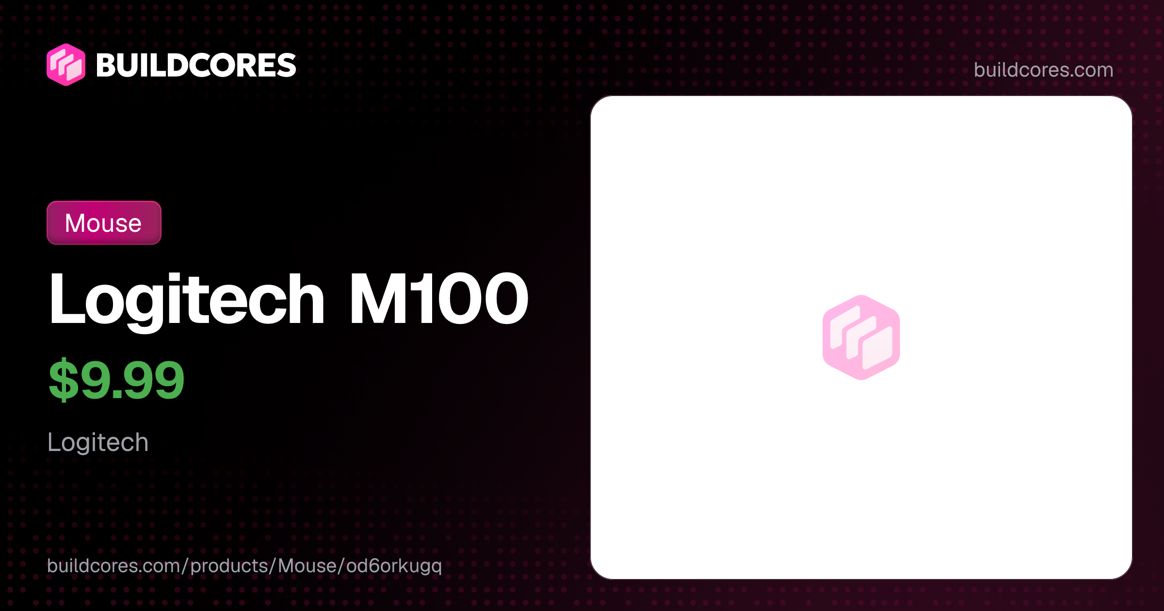 Logitech M100 | BuildCores