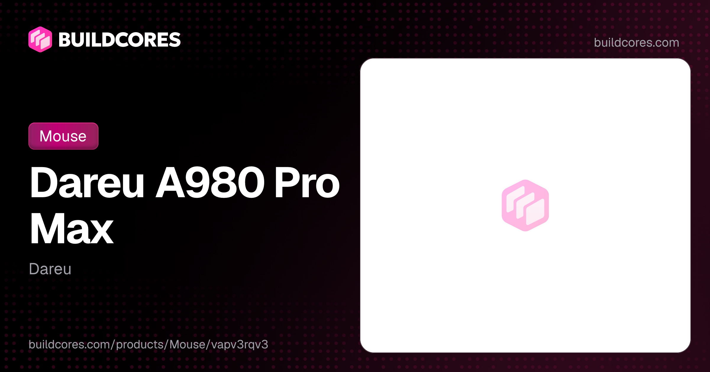 Dareu A980 Pro Max | BuildCores